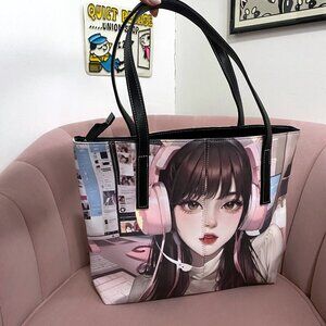 Anime Girl Tote Bag